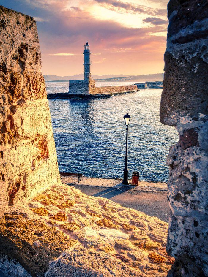 Chania Lighthouse Crete